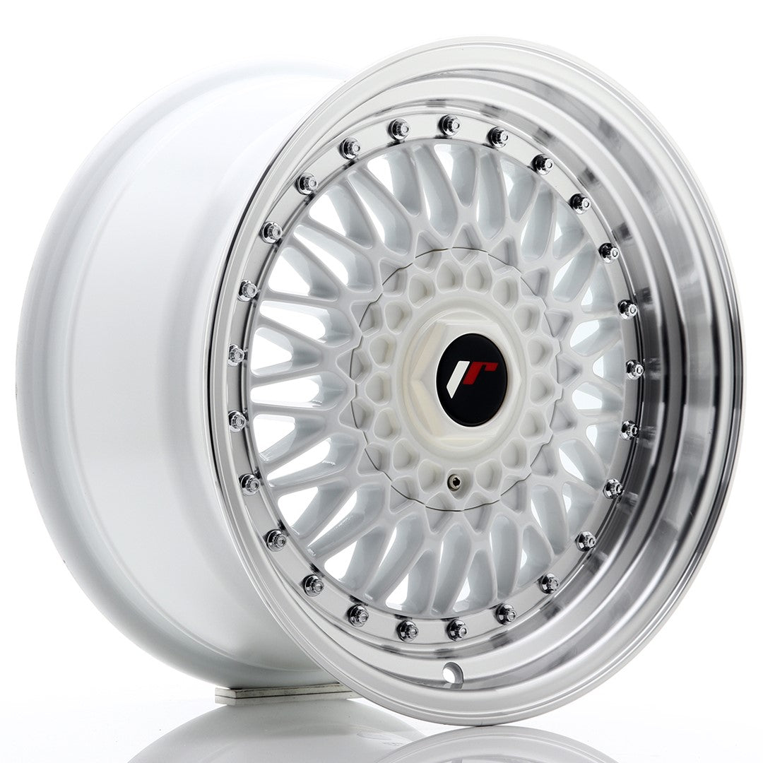 Llanta Japan Racing JR-9 16x8" 4x100/4x108 ET25 blanco