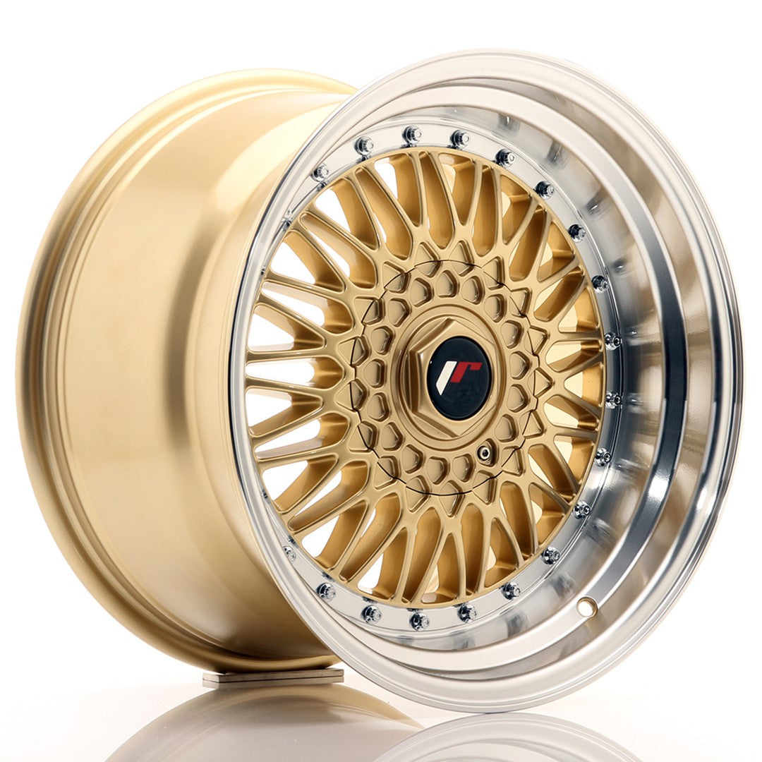 Llanta Japan Racing JR-9 17x10" a medida ET20 dorado