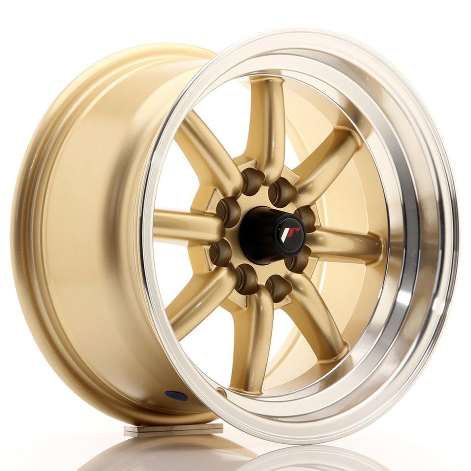 Japan Racing JR-19 15x8" 4x100/114.3 ET0, Gold