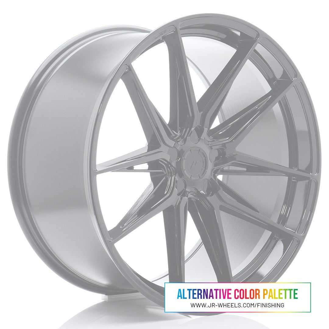 Llanta Japan Racing JR-44 22x11" 5 tornillos a medida ET15-45 acabado personalizado
