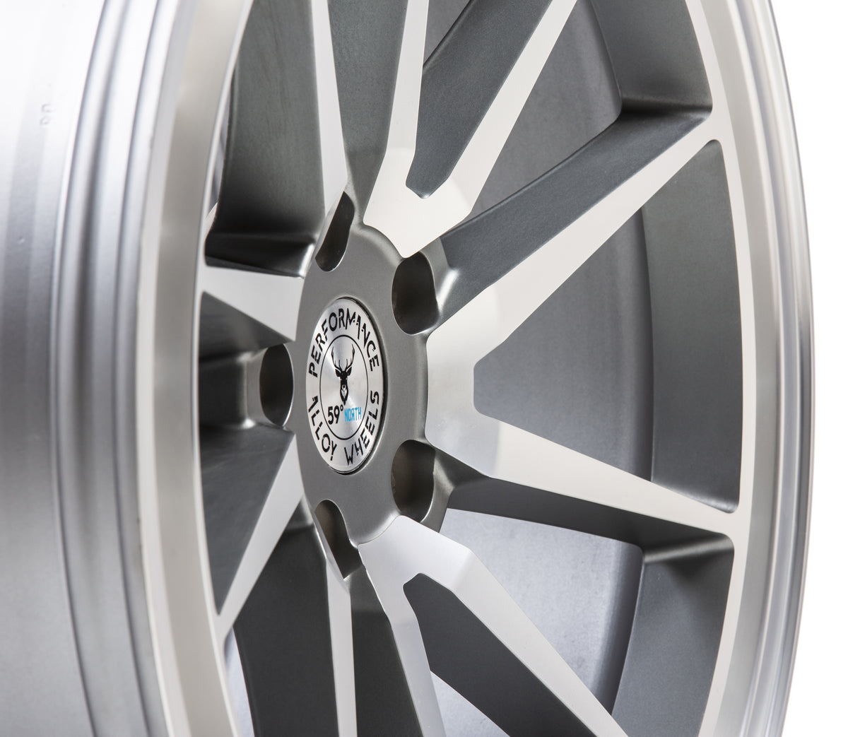 Llanta 59°North S-001 19x9,5" 5x112 ET40 plata mecanizada