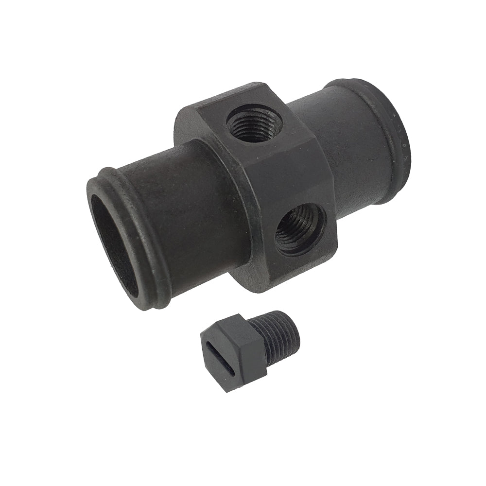 Adaptador de manguito Davies Craig con purga de aire, 38 mm