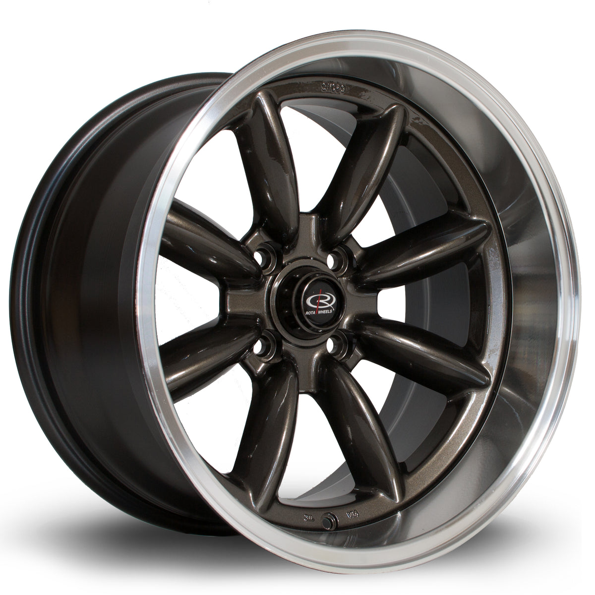 Llanta Rota RB-X 17x9,5" 4x114.3 ET-19 gunmetal