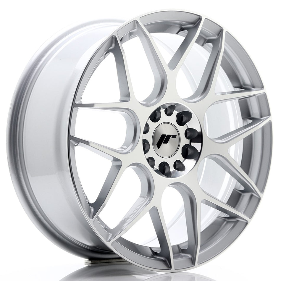 Japan Racing JR-18 18x7.5" 5x100/120 ET35, Machined Silver