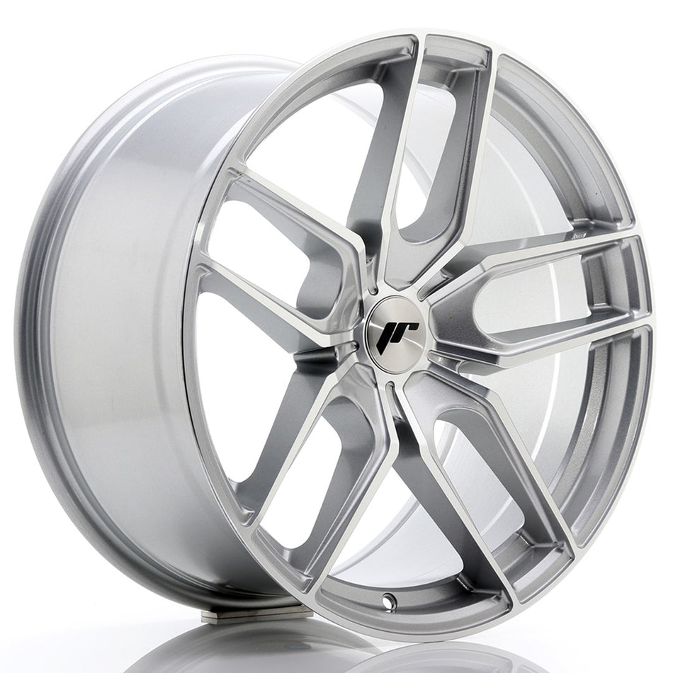 Japan Racing JR-25 Extreme Concave 19x9.5" (5 hole custom PCD) ET20-40, Silver