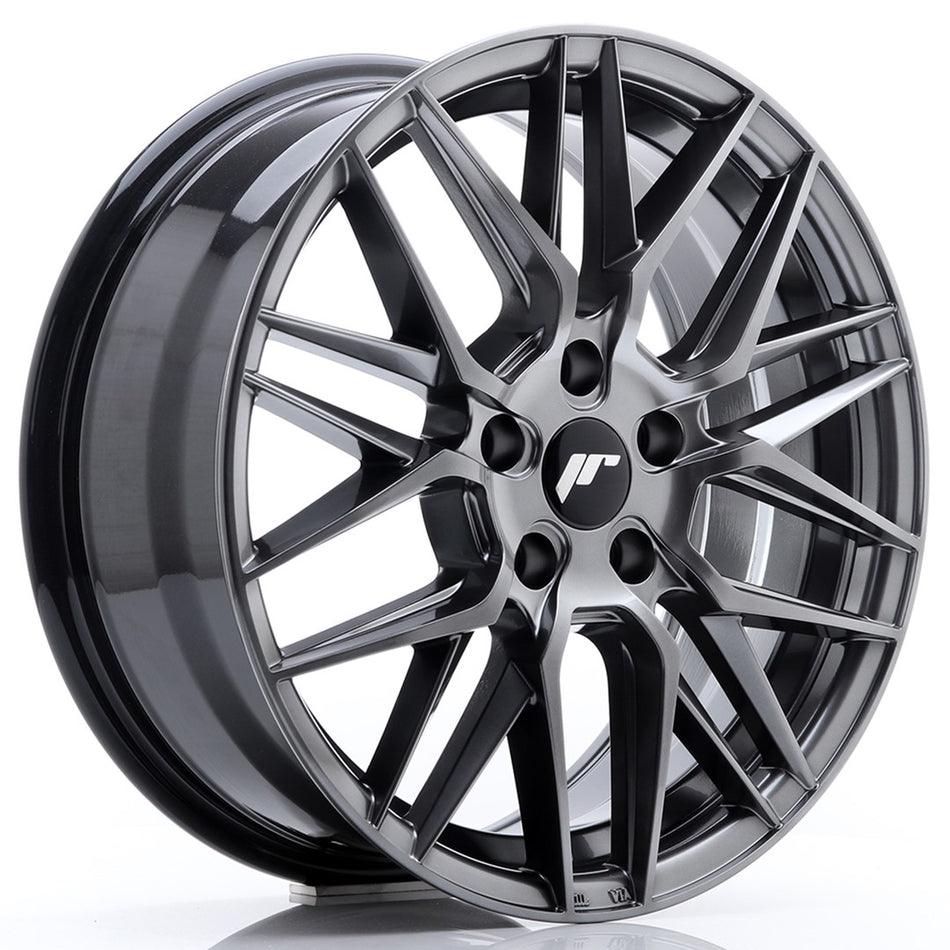 Japan Racing JR-28 17x7" 4x108 ET25, Hyper Black