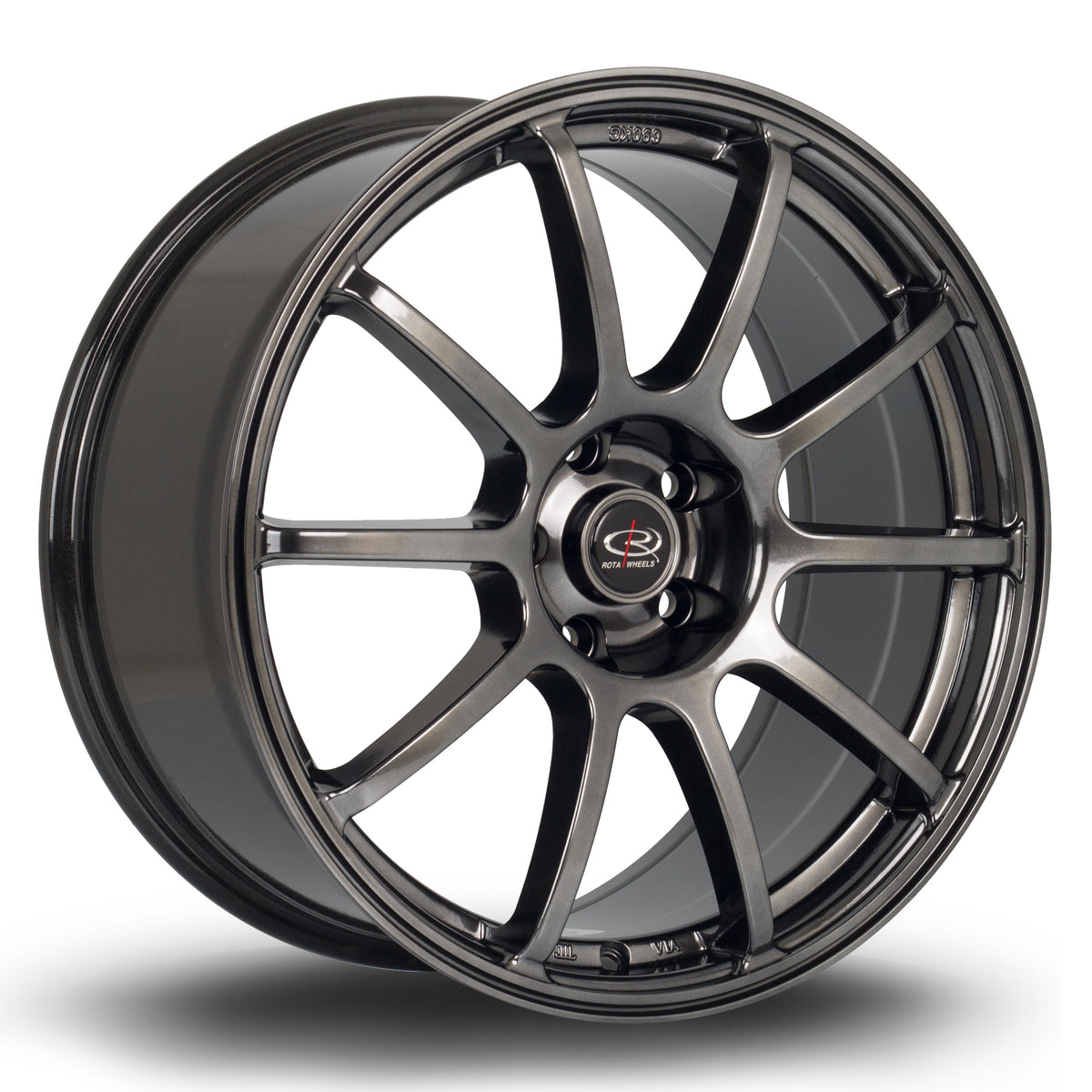 Llanta Rota Force 18x8,5" 5x108 ET42 negro hyper