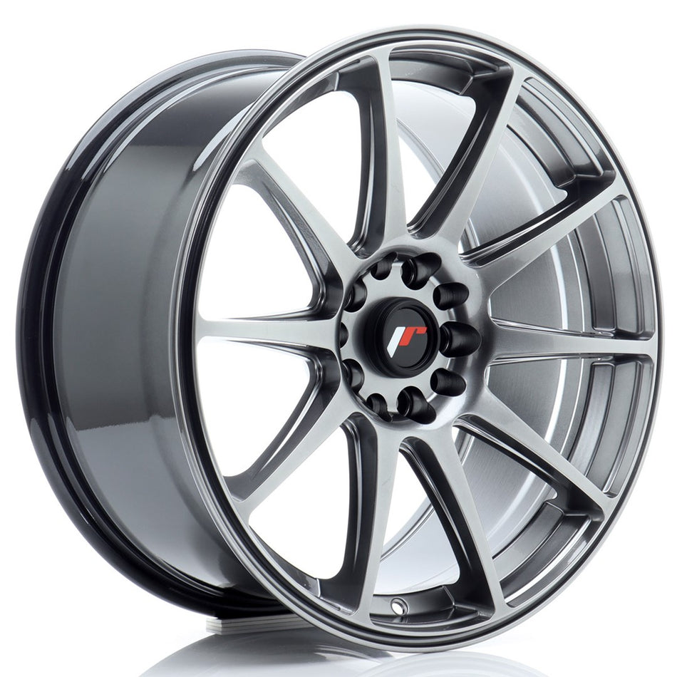 Japan Racing JR-11 18x8.5" 5x100/108 ET35, Hyper Black