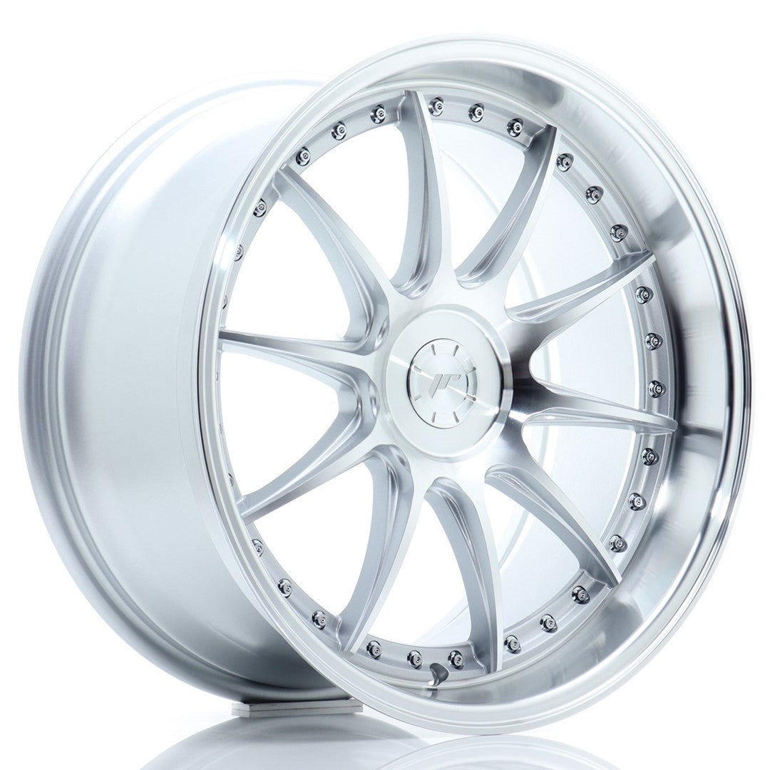 Llanta Japan Racing JR-41 19x9,5" 5 tornillos a medida ET12-22 plata