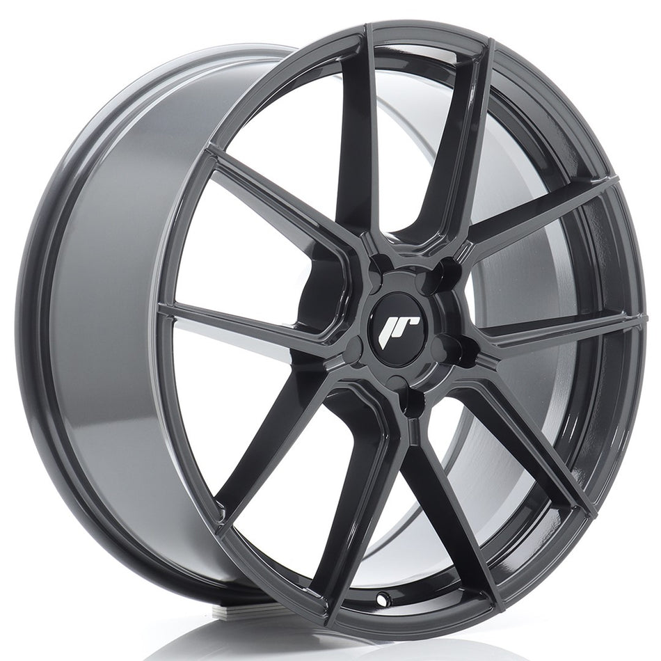 Japan Racing JR-30 20x8.5" (5 hole custom PCD) ET20-45, Hyper Gray
