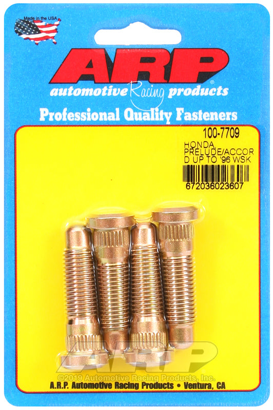 Espárragos de rueda ARP para Honda hasta 1996 (M12x1.50 longitud 47 mm) - 100-7709