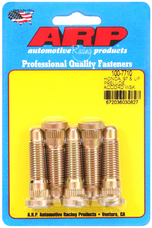 Espárragos de rueda ARP para Honda 1997+ (M12x1.50 longitud 47 mm) - 100-7710
