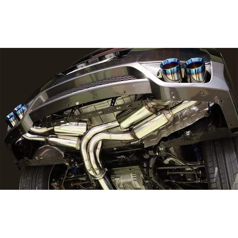 Línea de escape cat-back GReddy Power Extreme R para Nissan GT-R
