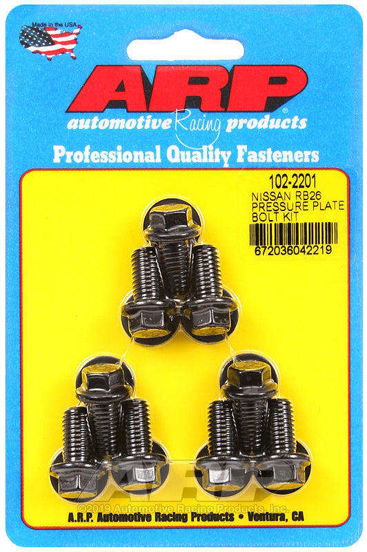 Tornillos de plato de embrague ARP para Nissan RB26DETT (M8x125) - 102-2201