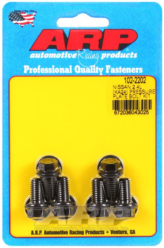 Tornillos de plato de embrague ARP para Nissan KA24 - 102-2202