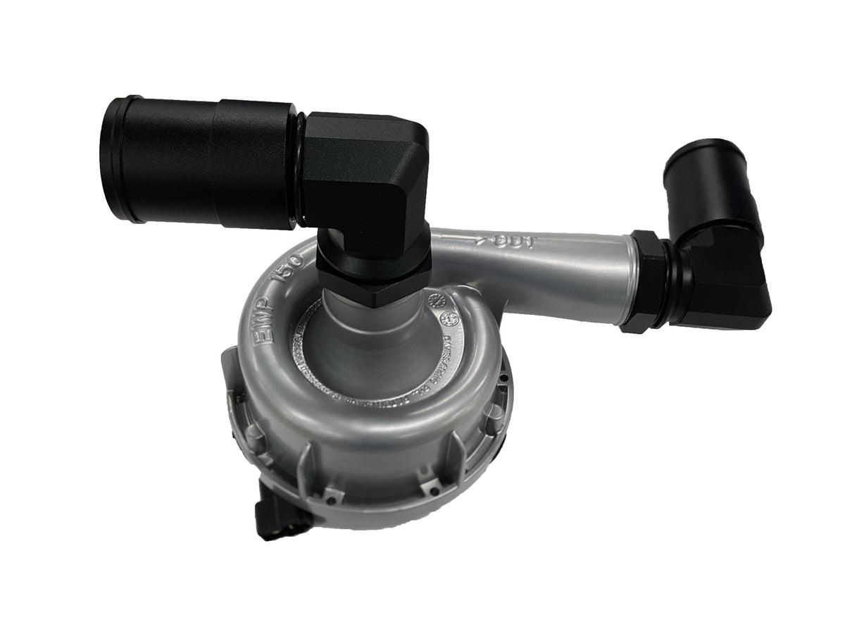 Racor acodado giratorio Davies Craig 16AN ORB a espiga de 38 mm, aluminio