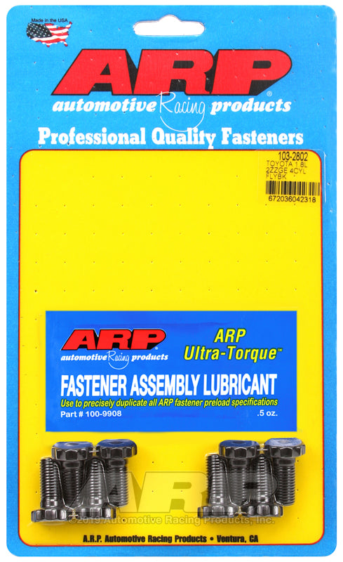 Tornillos de volante motor ARP para Toyota 2ZZ-GE (M12x125 - longitud 22 mm) - 103-2802
