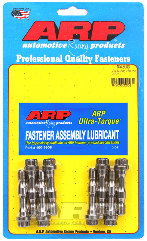 Tornillos de biela ARP para Volkswagen Super Vee (Audi Rod tornillo) - 104-6003