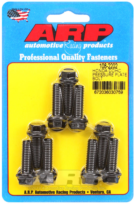 Tornillos de plato de embrague ARP para Honda B Series (DOHC) - 108-2202