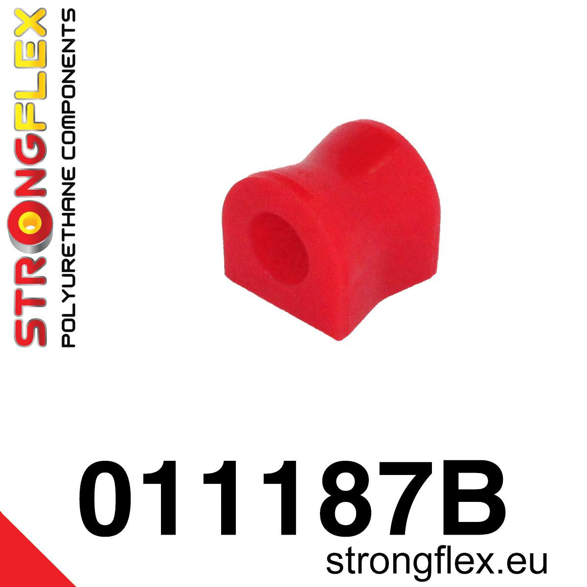 Silentblock de barra estabilizadora trasera Alfa Romeo 147 type 937 Q4 FWD (011187B)