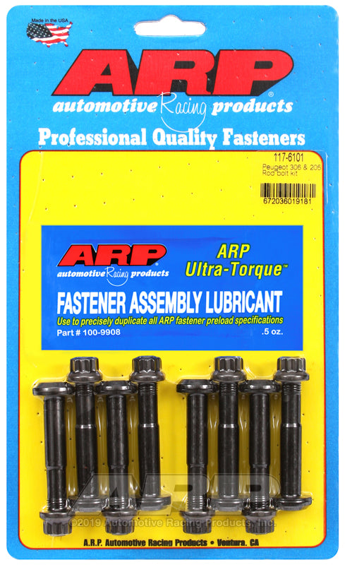 Tornillos de biela ARP para Peugeot XU - 117-6101