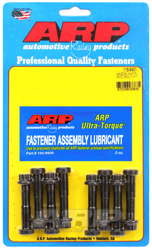 Tornillos de biela ARP para Mazda MX-5 1.6L (B6) y 1.8L (BP) - 118-6401
