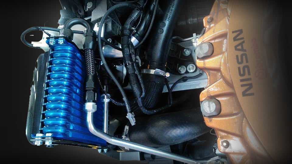 Kit de radiador de aceite DCT GReddy para Nissan GT-R R35 (2017+)