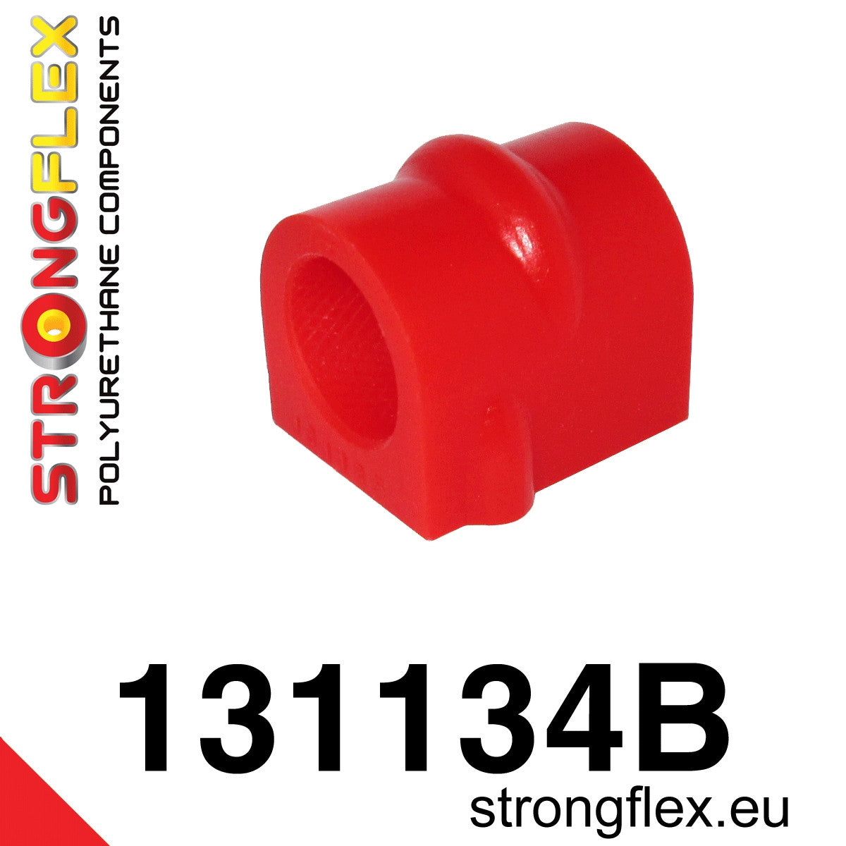 Silentblock de estabilizadora delantera Opel Ascona X01 YS3E Astra Corsa (131134B)