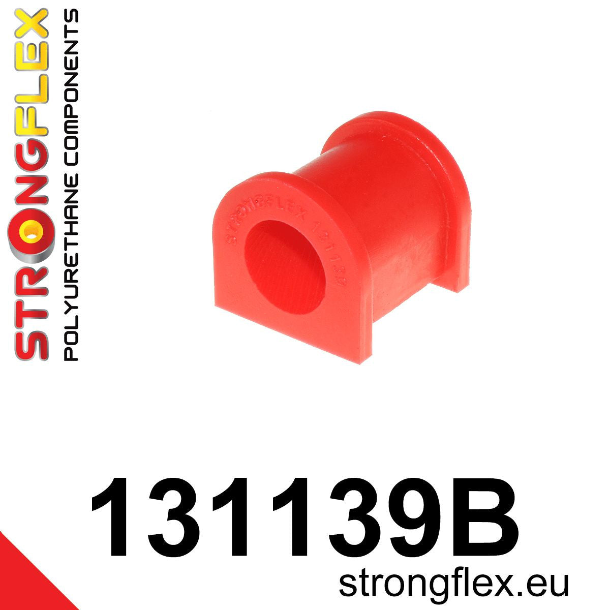 Silentblock de estabilizadora delantera Opel Combo S83 S93 Corsa Tigra (131139B)