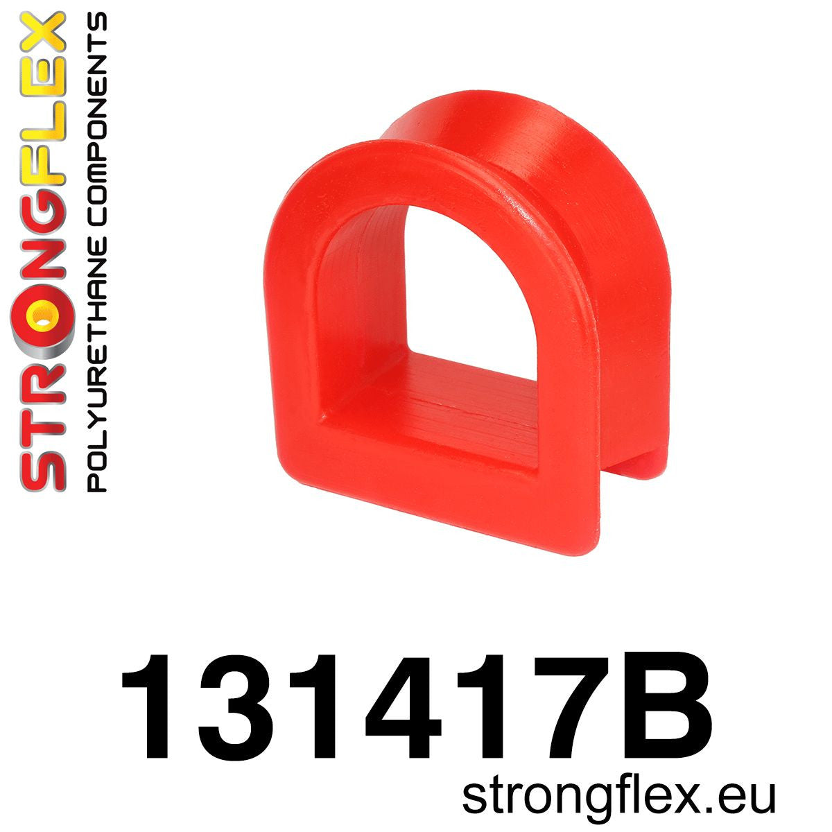 Silentblock de cremallera de dirección lado izquierdo Daewoo Espero YS3D (131417B)