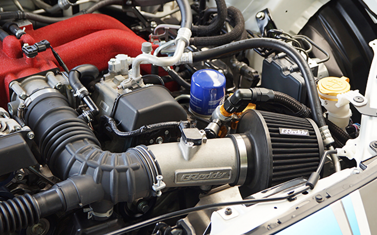 GReddy Airinx Direct Suction Air Intake para GT86 y BRZ (Manual, Black Filter)
