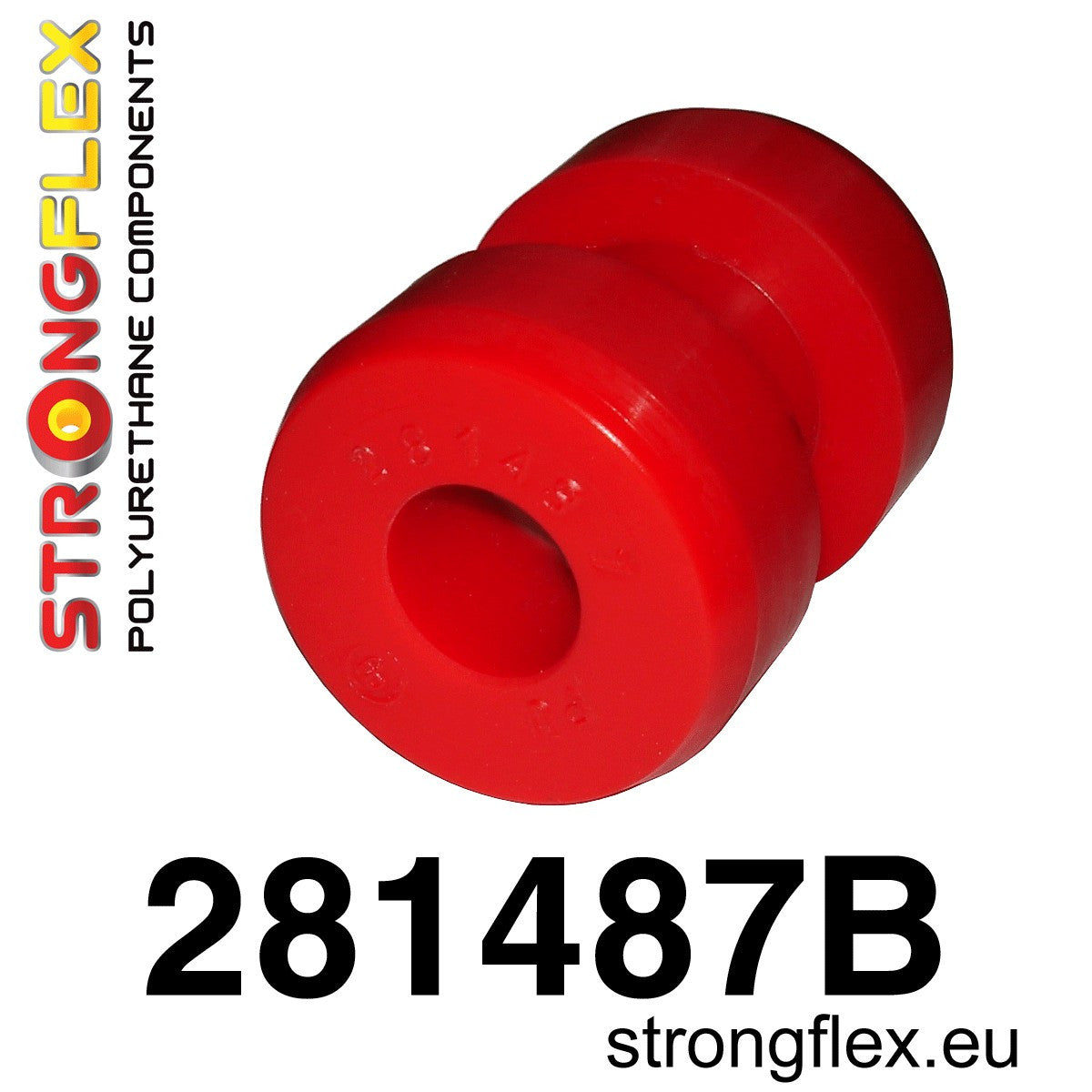 Silentblock trasero del brazo delantero Nissan Patrol Y60 Y61 Safari (281487B)