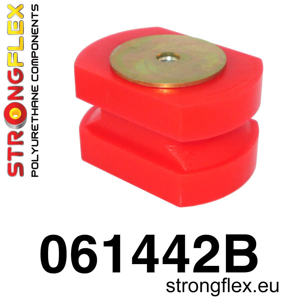 Insertos del soporte del motor (lado distribución) Fiat Cinquecento (061442B)