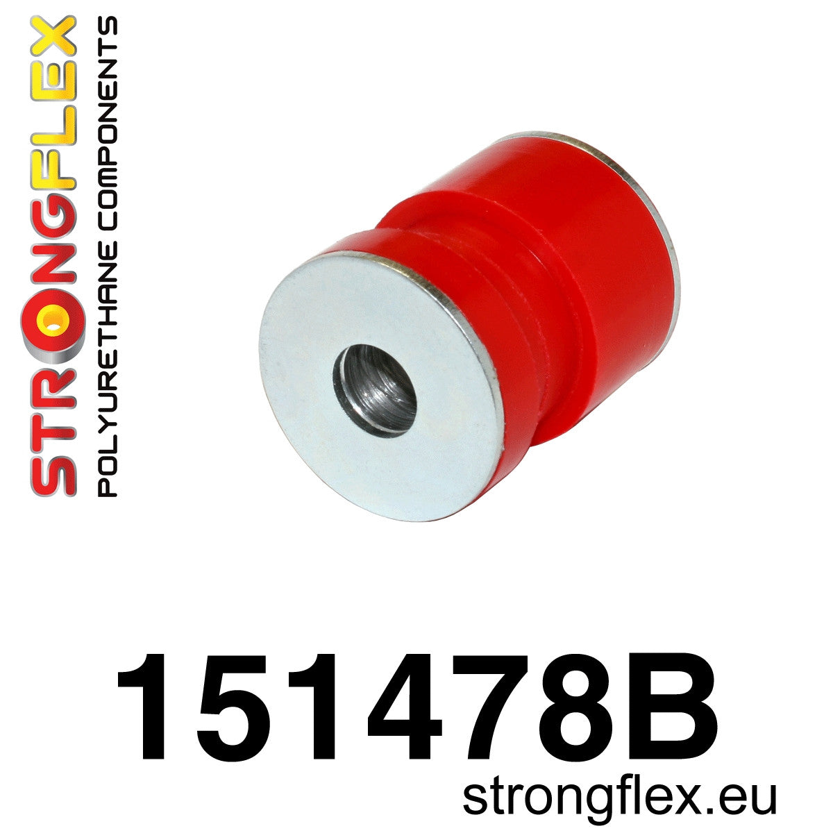 Silentblock del soporte del motor tipo dog bone PH II Renault Clio (151478B)