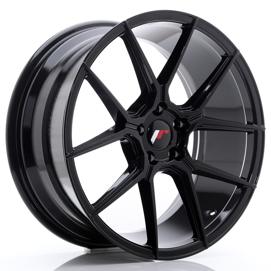 Japan Racing JR-30 19x8.5" 5x114.3 ET40, Gloss Black
