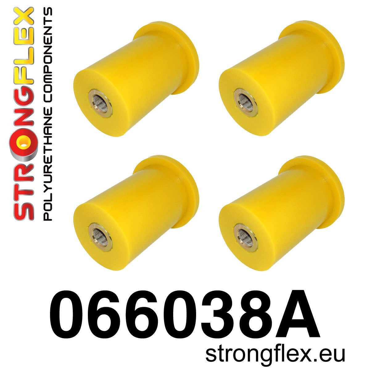 Kit de silentblocks del brazo tirado trasero SPORT Fiat Cinquecento 4x4 (066038A)