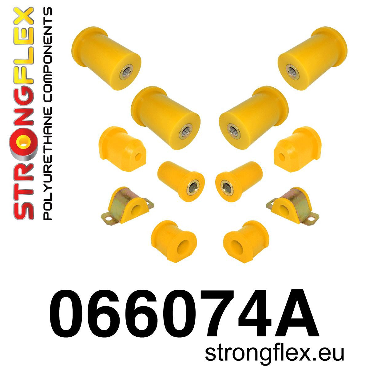 Kit completo de silentblocks de suspensión SPORT Fiat Cinquecento Seicento (066074A)