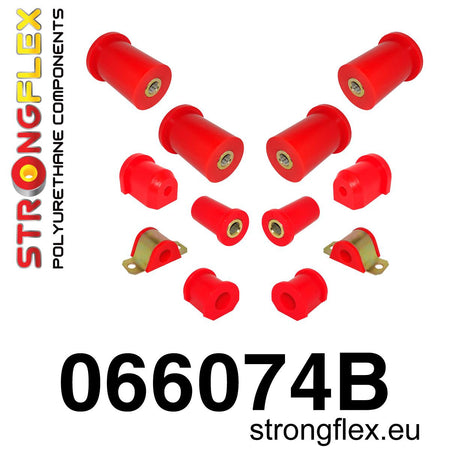 Kit completo de silentblocks de suspensión Fiat Cinquecento Seicento (066074B)
