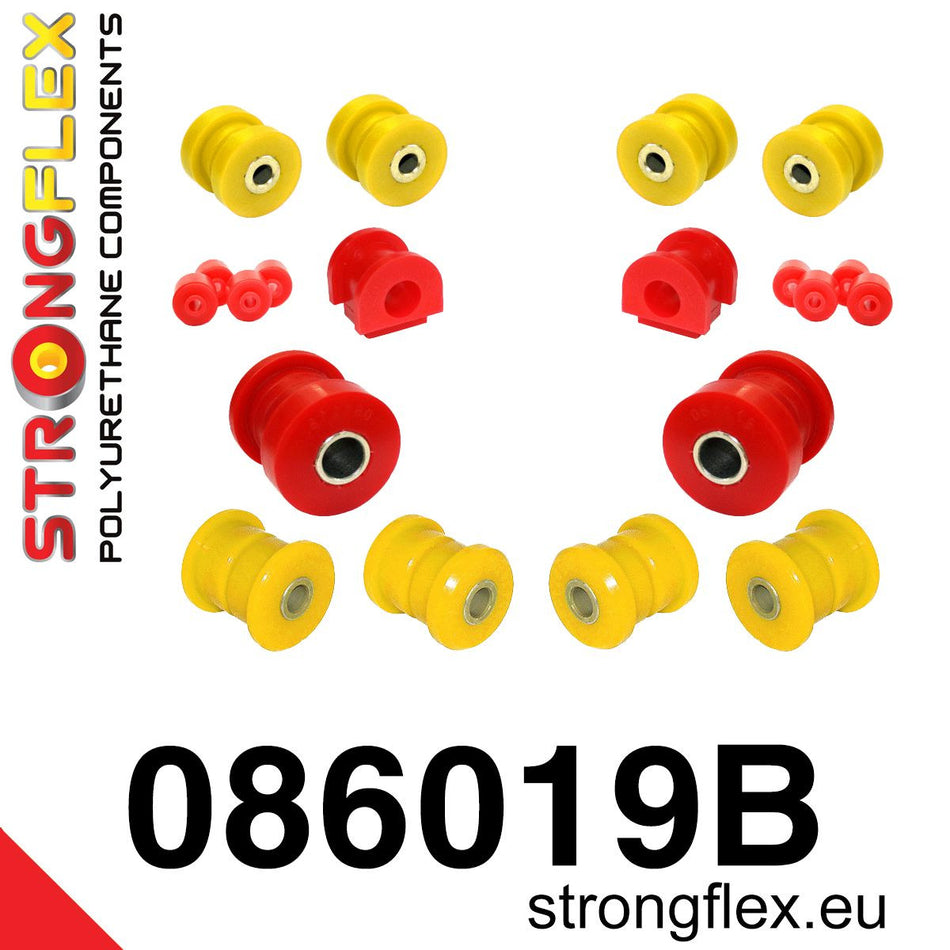 Kit de silentblocks de suspensión delantera Honda Civic CRX ZS 5 400 45 (086019B)
