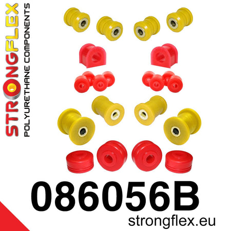 Kit de silentblocks de suspensión delantera Honda Civic CRX (086056B)