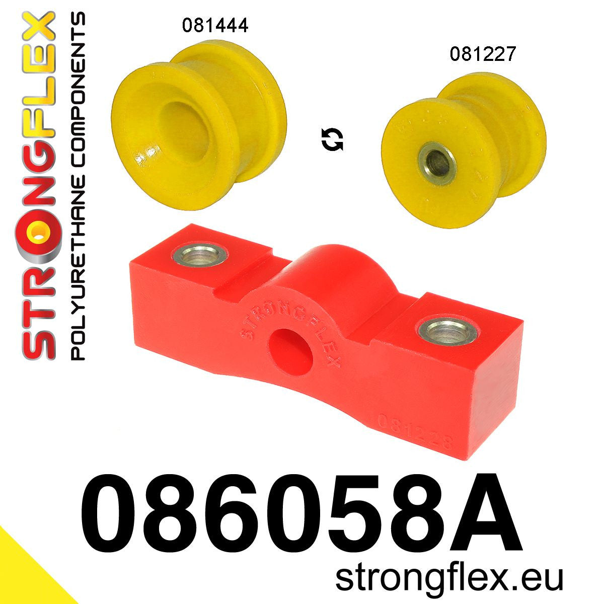 Kit de silentblocks del estabilizador y extensión de la palanca SPORT Acura (086058A)