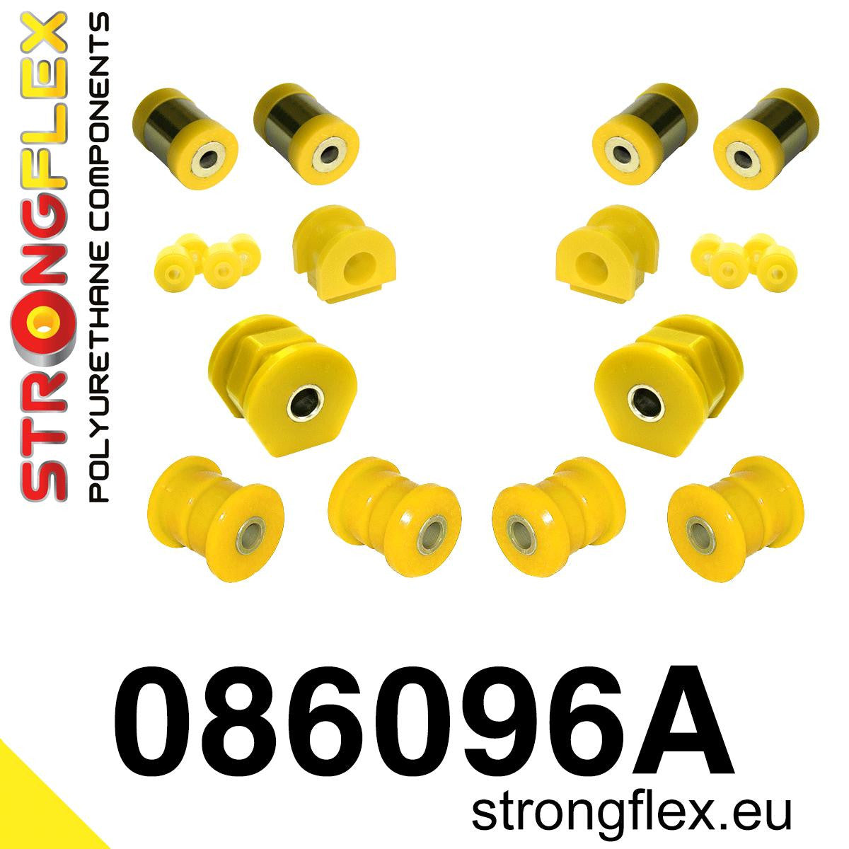 Kit de silentblocks de suspensión delantera SPORT Honda Civic EM1 (086096A)