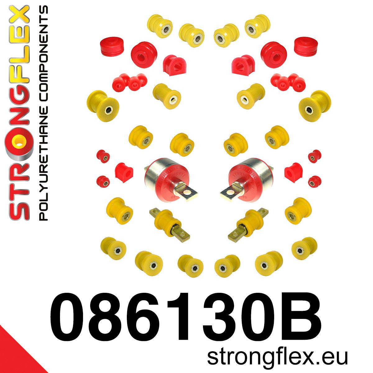 Kit completo de silentblocks de suspensión Honda Civic CRX (086130B)