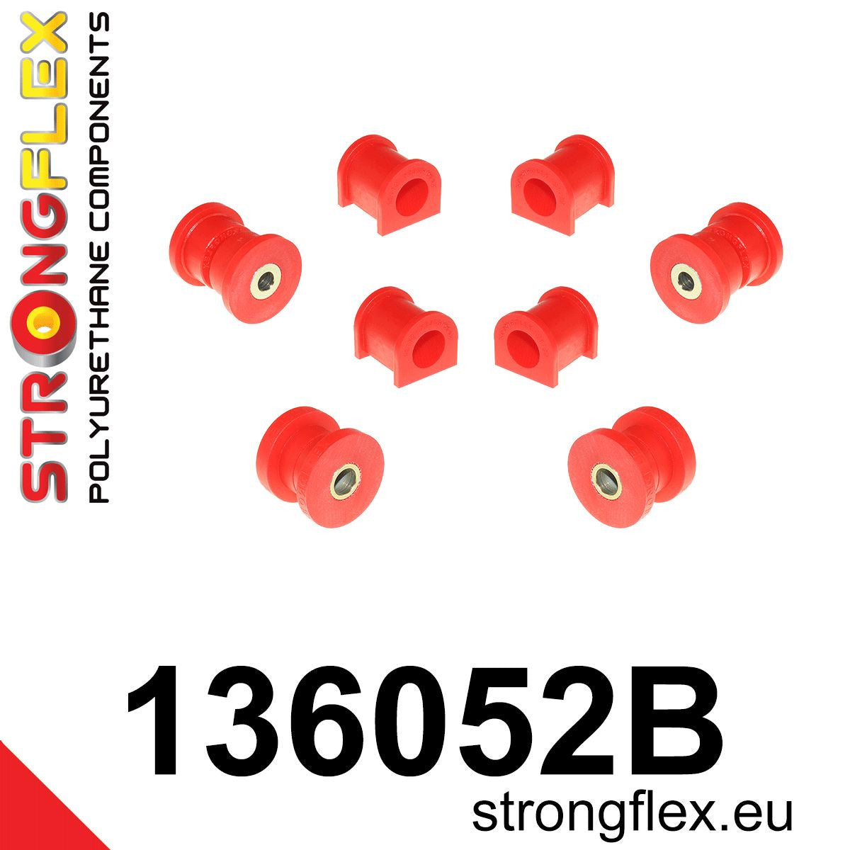 Kit de silentblocks de suspensión delantera Opel Combo S93 Corsa Tigra (136052B)