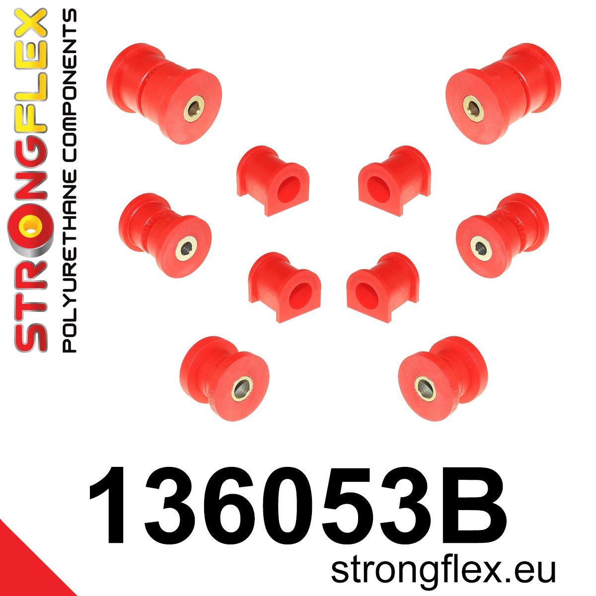 Kit de suspensión delantera y eje trasero Opel Corsa S93 Tigra (136053B)