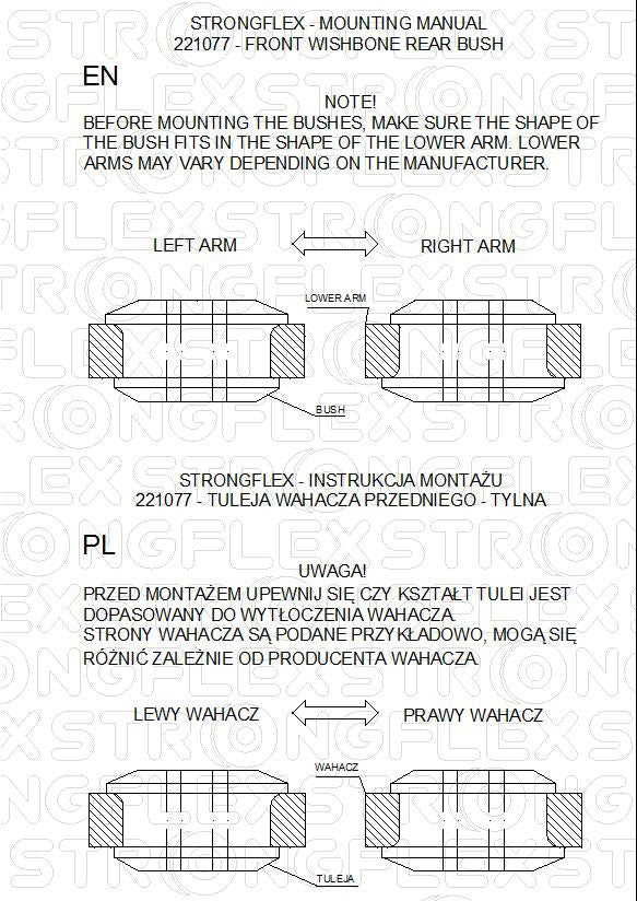 Kit de suspensión delantera SPORT Seat Córdoba 6K 1L 9K 1G 1H 1E A2 4x4 FWD (226017A)