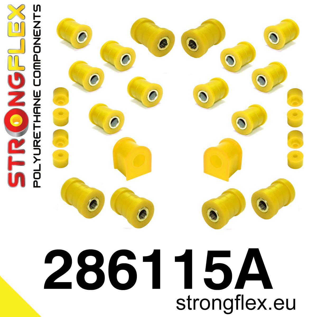 Kit de silentblock de suspensión trasera SPORT Nissan S-chassis (180SX S14 (286115A)