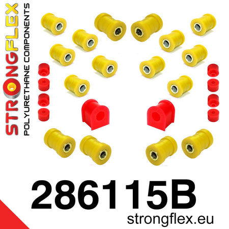 Kit de silentblock de suspensión trasera Nissan S-chassis (180SX S14 S15 (286115B)