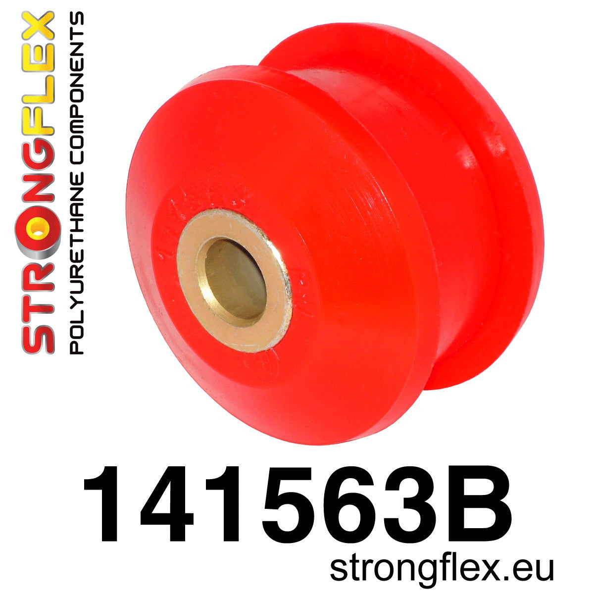 Silentblock trasero del brazo delantero Peugeot 206 206+ Berlingo C4 (141563B)