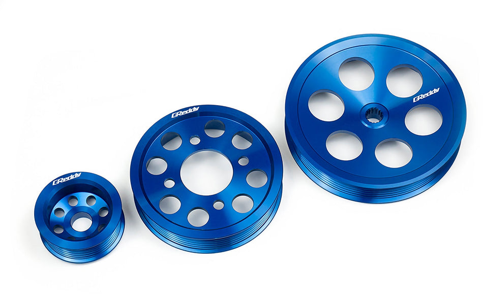 Kit de poleas de aluminio GReddy para Toyota JZX100 / JZZ30